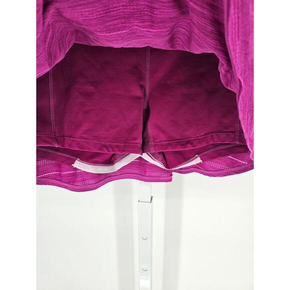 Athleta Swagger Skort Tennis Skirt Fuchsia Ruffle Sporty Athletic Y2K, SZ XS - Picture 2 of 4